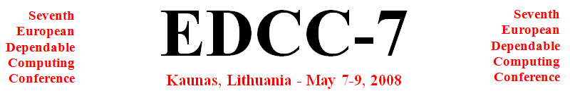 Seventh European Dependable Computing Conference